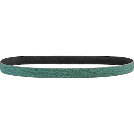Auveco 1/2in x 18in Sanding Belts Zirconia - 120 Grit, 10PK 22657