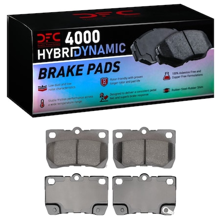 Dfc 4000 HybriDynamic, Disc Brake Pad Set,  4000-1113-00