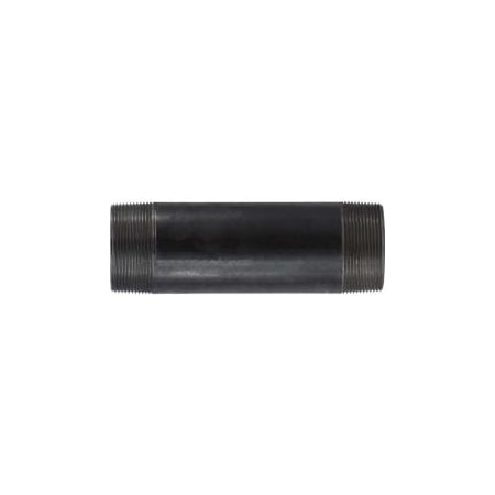 Midland Industries NIPPLE PIPE WLD 2IN MPT 2IN MPT STL BK 57163