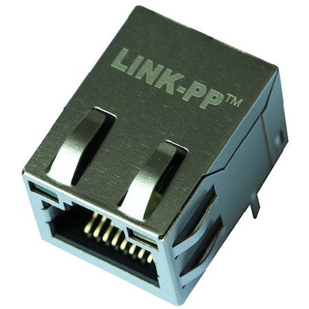 Link-Pp Telecom and Datacom Connector, 8Contact(s), Female, Right Angle, Solder Terminal LPJ16264AENL