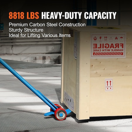 Vevor Pallet Buster Deck Wrecker Pallet Tool Pry Bar 41-Inch Handle 2000 lbs WBS-004