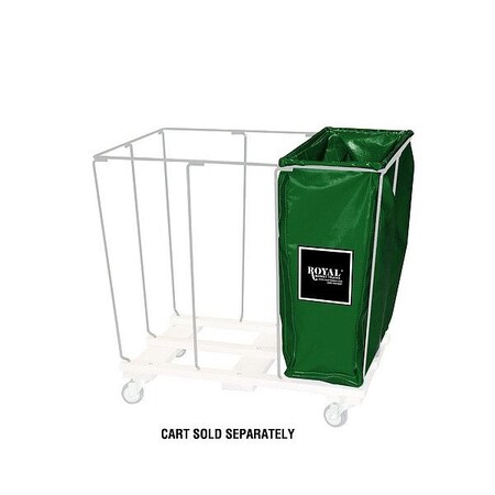 Royal Basket Trucks Drop-In Divider, 18 bu, Green G18-EEX-R3N