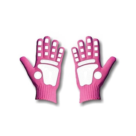Fan Hands Clap-Enhancing Gloves  Pink - Youth 999806