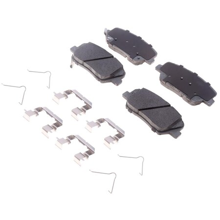 Acdelco PAD KIT FRT DISC BRK, Disc Brake Pad Set,  14D1815CHF1