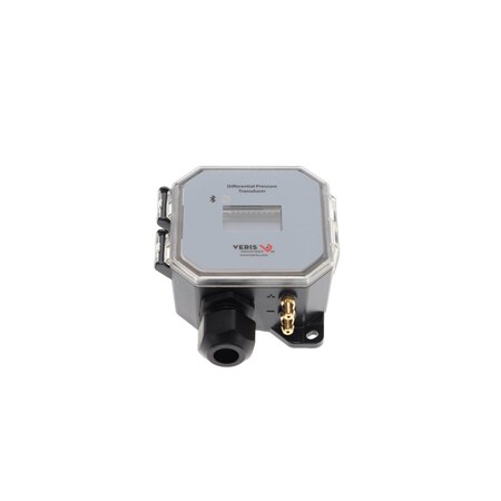 Veris Pressure-Velocity Transducer, Dry, Panel, LCD, 0-1 in. WC. BEST REPLACES PXPLX01S PX3PLX01
