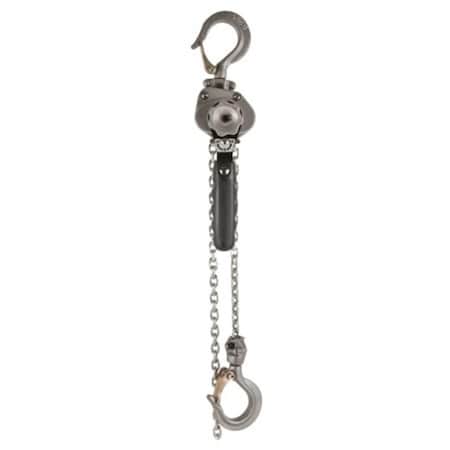 Jet Compact Lever Hoist, 551 lbs. Capacity, Lifting Height 825-181205