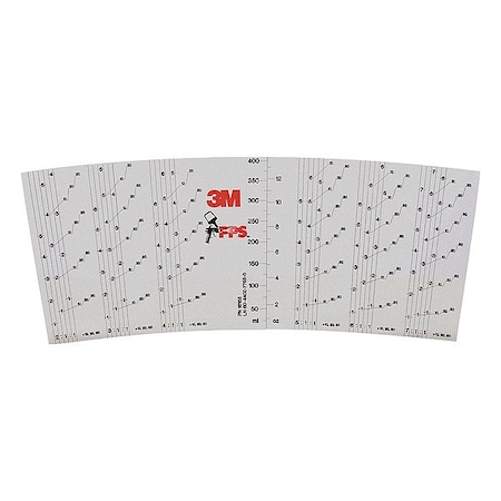 3M Pps Mix Ratio Insert, Mini, Plastic, PK10 16155