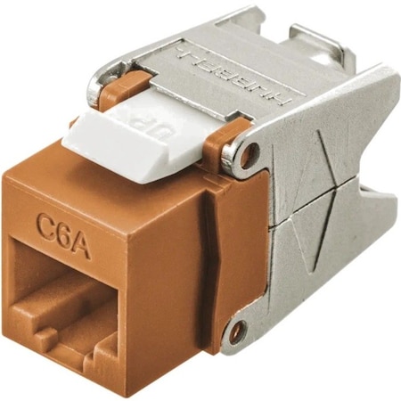 Hubbell Premise Wiring JACK, HJU6A, CAT6A, UNI, OR HJU6AOR