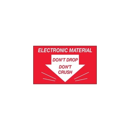 Bubblefast 3 x 5'' - ''Don't Drop Don't Crush - Electronic Material'' Labels BFDL1315