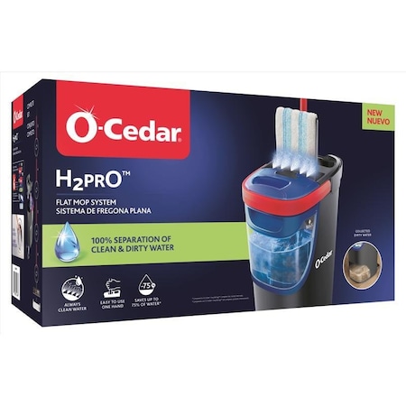 O-Cedar O-Cedar H2Pro 16 in. W Mop with Bucket 175765