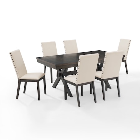 Crosley Hayden 7-Piece Dining Table Set For 6 KF13076SL