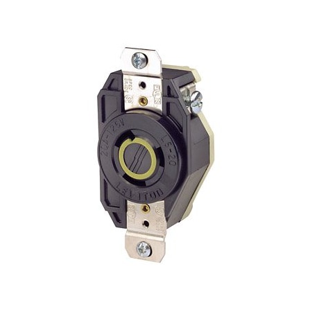 Leviton Industrial Grade Receptacle 20 Amp, 125 Volt 2310-J