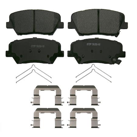 Wagner Brake QuickStop Front Disc Brake Pad Set Ceramic, ZD1815