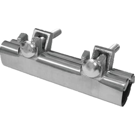 B & K 3/4'' x 6'' Stainless Steel Repair Clamp 160-704