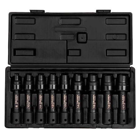 Sunex 1/2" Drive Driveline Socket Set, 9 pcs 2695