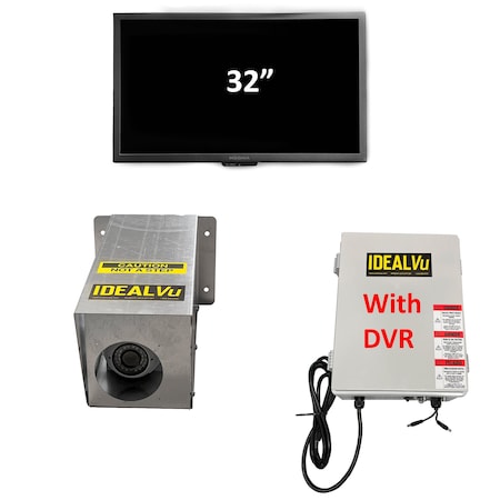 Ideal Warehouse Innovations Single Camera Front Facing, DVR, 32" 80-3107