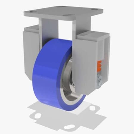 Hamilton Rigid Spring, Loaded Wh 5X2 Poly-Soft R-SPWH-5SPB-1