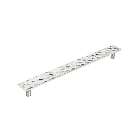 Amerock Kamari 10-1/16 in 256 mm Center-to-Center Polished Nickel Cabinet Pull BP36826PN