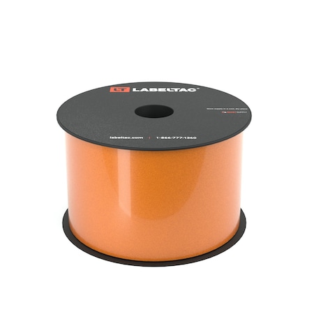 Labeltac Safety Grade Reflective Label Supply 3in x 75ft LT4/LTPX, Orange LT306SGRF