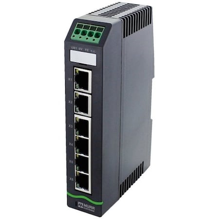 Murrelektronik Ethernet Switch, IP20,1000 mbps 58814