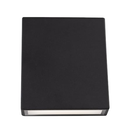 Afx Watson 10in LED Outdoor Sconce, Black WTNW0810LAJUDBK