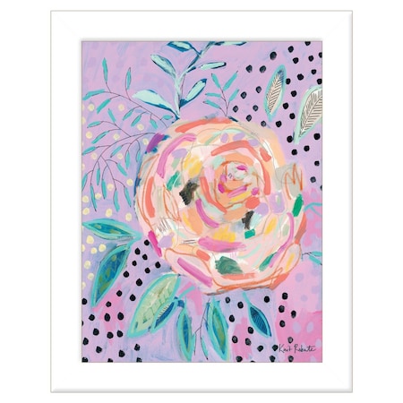 Homeroots Master the Chaos 3 White Framed Print Wall Art 404971