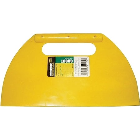 M-D Building Products Grout Spreader, 9-1/2 in L, 3-1/2 in W, Plastic 49174