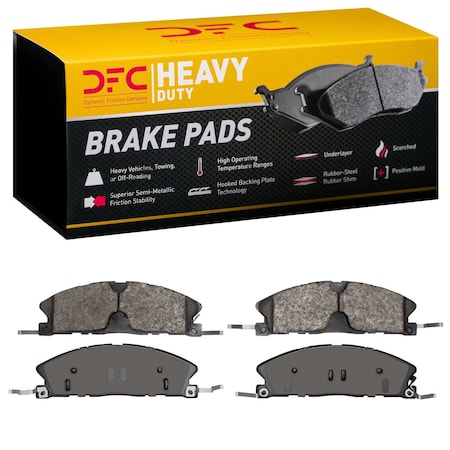 Dfc Heavy Duty Disc Brake Pad Set,  1214-1611-10