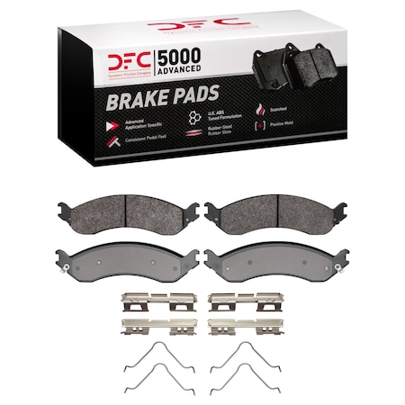 Dfc 5000 Advanced Disc Brake Pad Set, 1551-2406-01