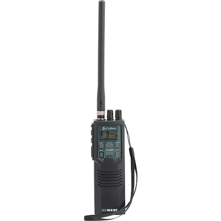 Cobra Electronics Handheld CB Radio, 4W, Single Pin HH50WXST