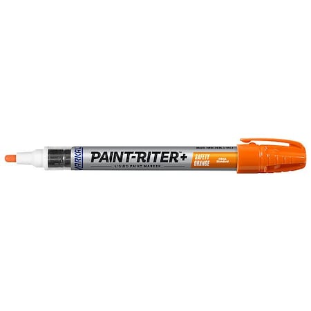 Markal Paint Marker, Medium Tip, Orange Color Family, Paint 97274G