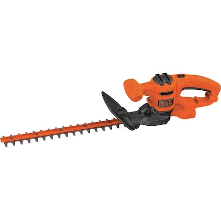 Black & Decker Electric Hedge Trimmer, 3 A, 120 V, 58 in Cutting Capacity, 16 in Blade, TShaped Handle BEHT100