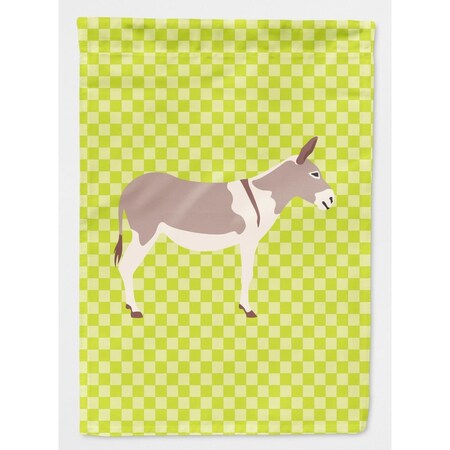 Carolines Treasures Australian Teamster Donkey Green Flag Canvas House BB7672CHF