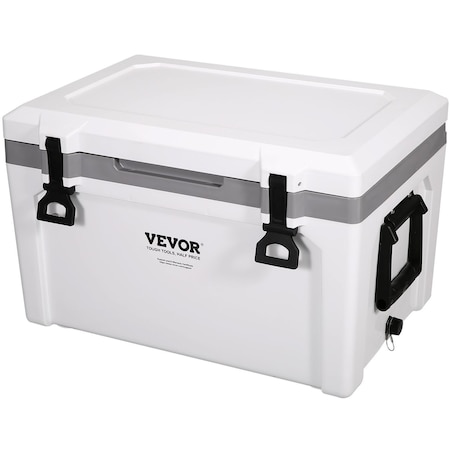 Vevor Durable Insulated Cooler, 52 Quart, 50-Can Ice Chest for Outdoor Use SK5000