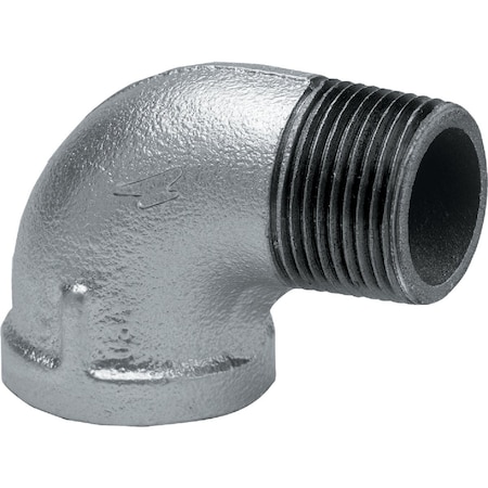 Anvil 1/2'' 90 Deg. Street Galvanized Elbow, 1/4 Bend 8700127759