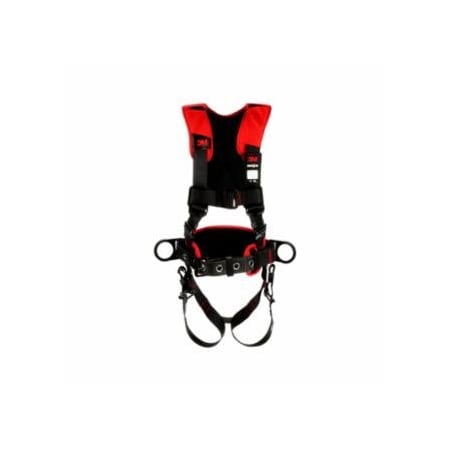 Dbi-Sala Protecta Construction Style Positioning Harness, Comfort, D-Rings, Leg Buckles, SLR Adaptor,  098-1161207