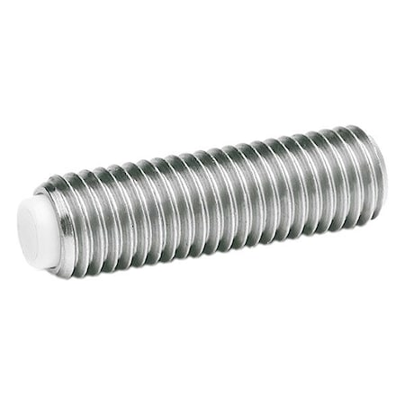 J.W. Winco GN913.5-M8-12-KU GRUB SCREW - DELRIN TIP 913.5-M8-12-KU