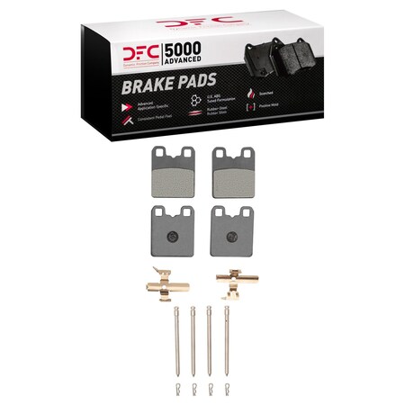 Dfc 5000 Advanced Parking Brake Disc Brake Pad Set,  1551-2069-01