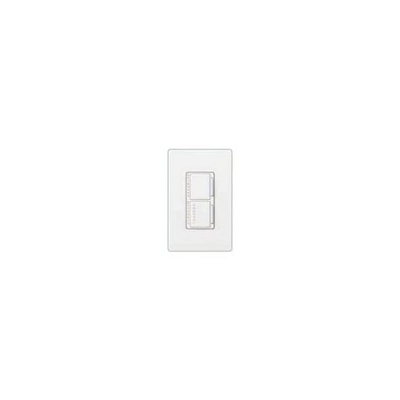 Lutron Maestro 300W Dimmer and 2.5A Timer Switch, Light Almond MA-L3T251-LA