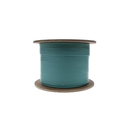Cable Wholesale Plenum 2.0mm Duplex Zip-cord Fiber Optic Cable, Multimode OM3, 50/125, Corning, Aqua, Riser 11F1-302NH