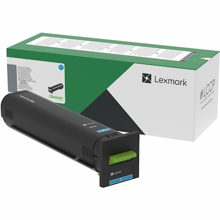 Lexmark Extra High Yield Cyan Toner Cartridge 22K YLD 72K1XC0
