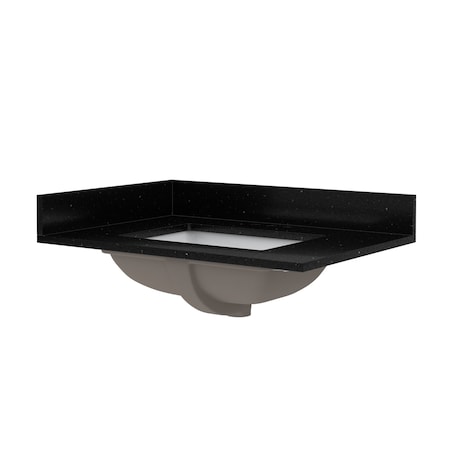 Craft And Main Quartz Vanity Top, 31x22 in QZ31224BGR