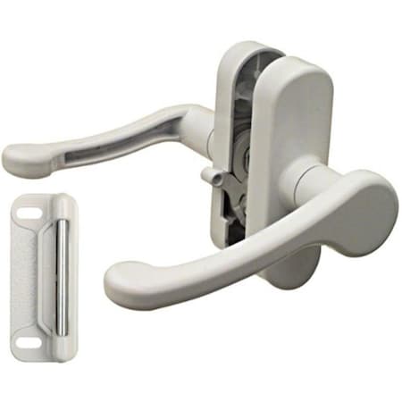 National Hardware Lever Latch for V1320, White 214831