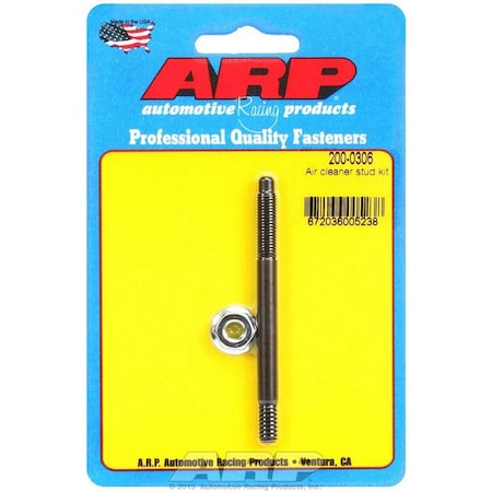 Arp 200-0306 Air Cleaner Stud Kit - 0.25 x 3.20 in. ARP200-0306