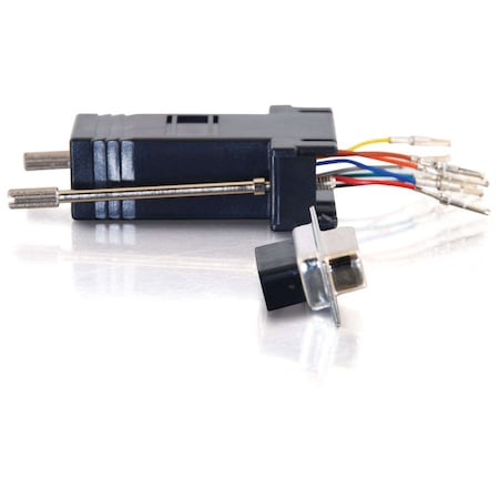 C2G RJ45 / DB9F MOD ADPTR BLK 2943