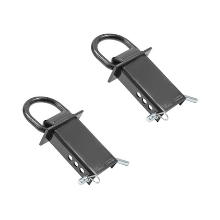 Mytee Products Trailer Stake Pocket D-Ring Flatbed Utility Capacity# 16200 lbs, 2PK SPDRx2