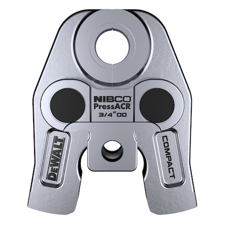 Dewalt Compact Press Jaw, For 3/4 in Nibco Pipe DCE214034