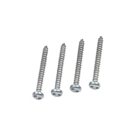 Safety Technology International 1-1/2 in Snake Eye Screws, Stainless Steel KIT-82