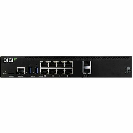 Digi International CONNECT EZ 8 SERIAL SERVER, 8 RS-232 SERIAL PORTS, US POWER CORD. EZ08-A100-US