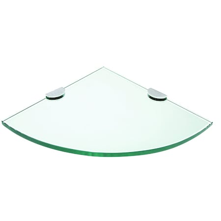 Craft And Main Corner Glass Shelf, 10x10 in GCS1010